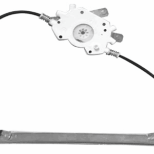 Máquina do Vidro da Porta Dianteira - Elétrica - Sem Motor - Fixação Mabuchi (8 dentes) - Direita - Renault Clio GII 99 a 16 (4 Portas) - Clio Sedan GII 00 a 10 Máquina do Vidro da Porta Dianteira - Elétrica - Sem Motor - Fixação Mabuchi – Esquerda