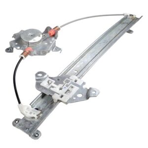 Máquina do Vidro Elétrica da Porta Traseira - Sem Motor - Fixação Original - Esquerda - Nissan Frontier GI 98 a 07 Máquina do Vidro Elétrica da Porta Traseira - Sem Motor - Fixação Original – Esquerda