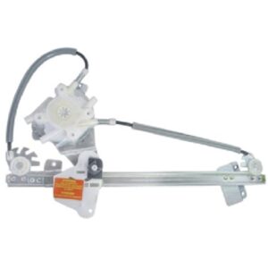 Máq. do vidro Elétrica da pta. tras. - dir. S/motor Fix. Mabuchi - Peugeot 206 99 à 08 Máquina do vidro elétrica da Porta traseira - Direito - Sem Motor - Fix. Mabuchi