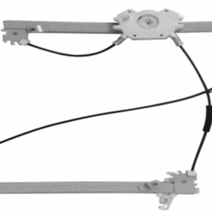 Máq. do vidro Elétrica da pta. diant. - esq. S/motor Fix. Mabuchi - Peugeot 206 08 à 09 - 207 08 à 14 Máquina do vidro elétrica da Porta dianteira - Esquerdo - Sem Motor - Fix. Mabuchi